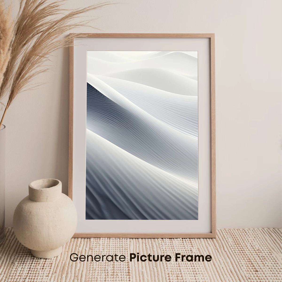 Ethereal Sand Dunes: A Minimalist Odyssey - Image 7