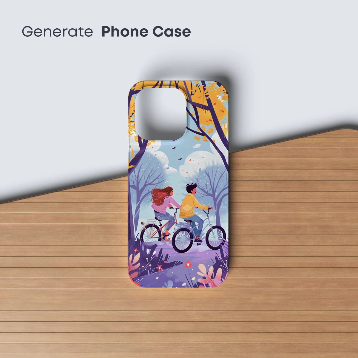 Autumn Bike Ride: Vibrant Forest Adventure - Image 3