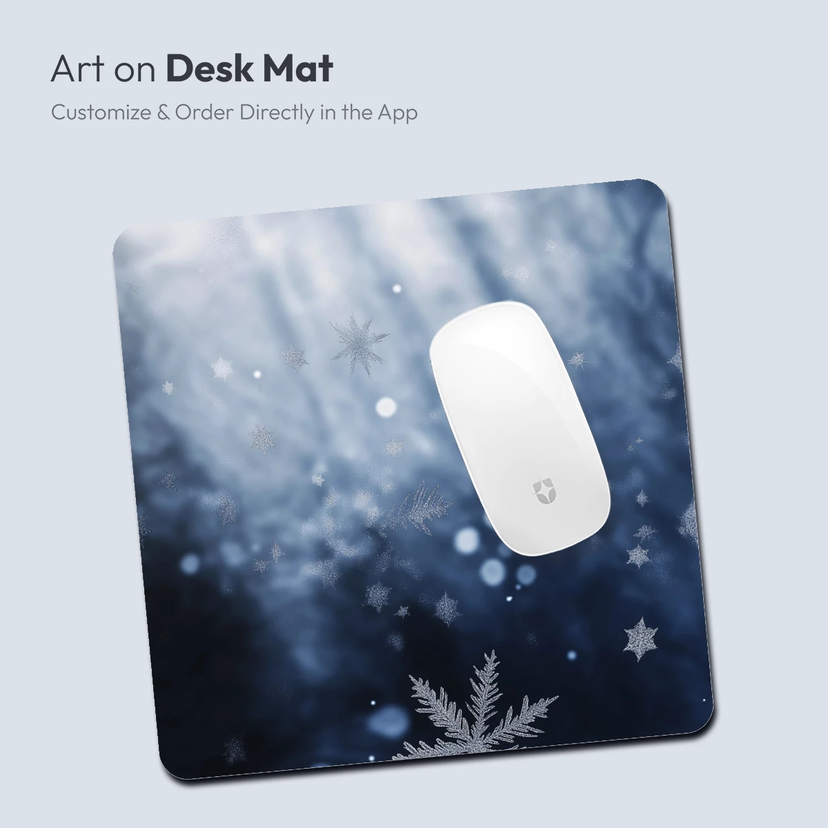Frosty Symphony: Snowflakes in Twilight - Image 4