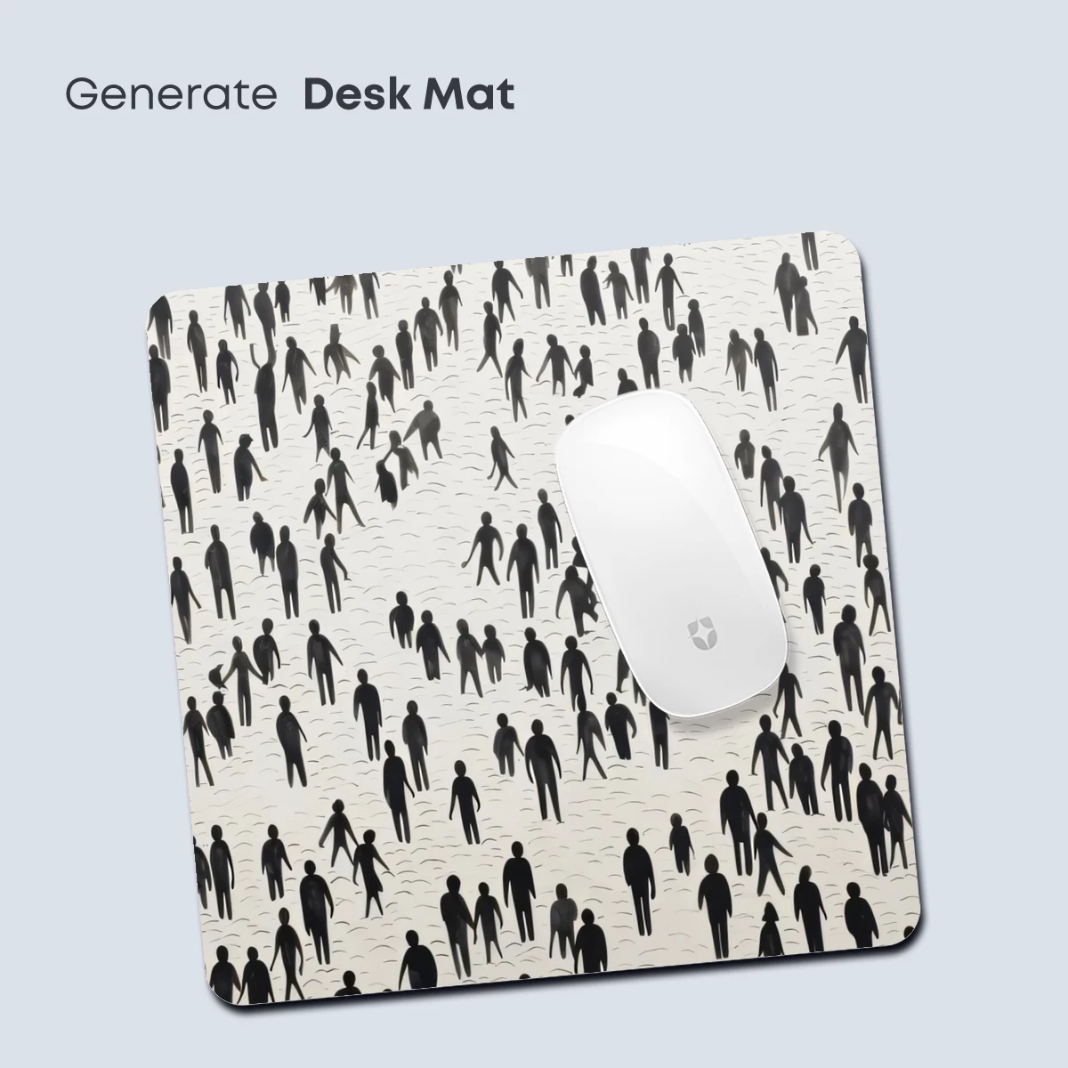 Crowd of Shadows: A Minimalist Exploration of Unity and Isolation - Image 4