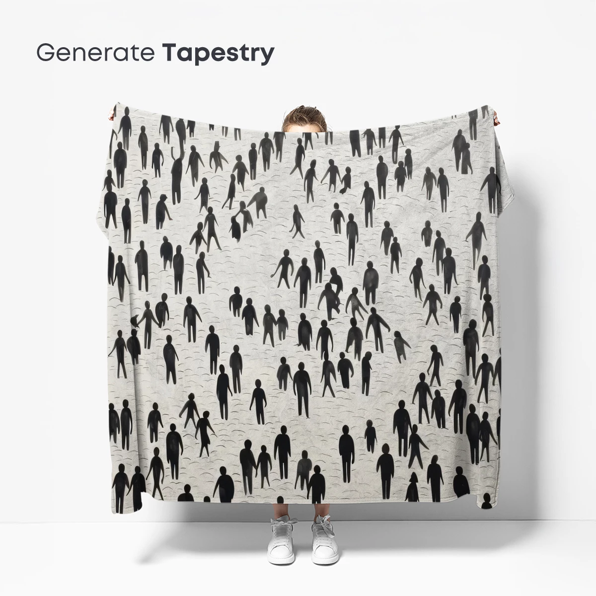 Crowd of Shadows: A Minimalist Exploration of Unity and Isolation - Image 5