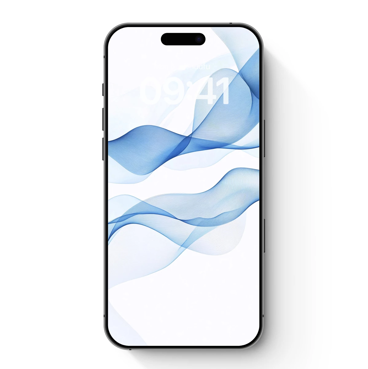 Ethereal Blue Waves: A Dance of Light and Form