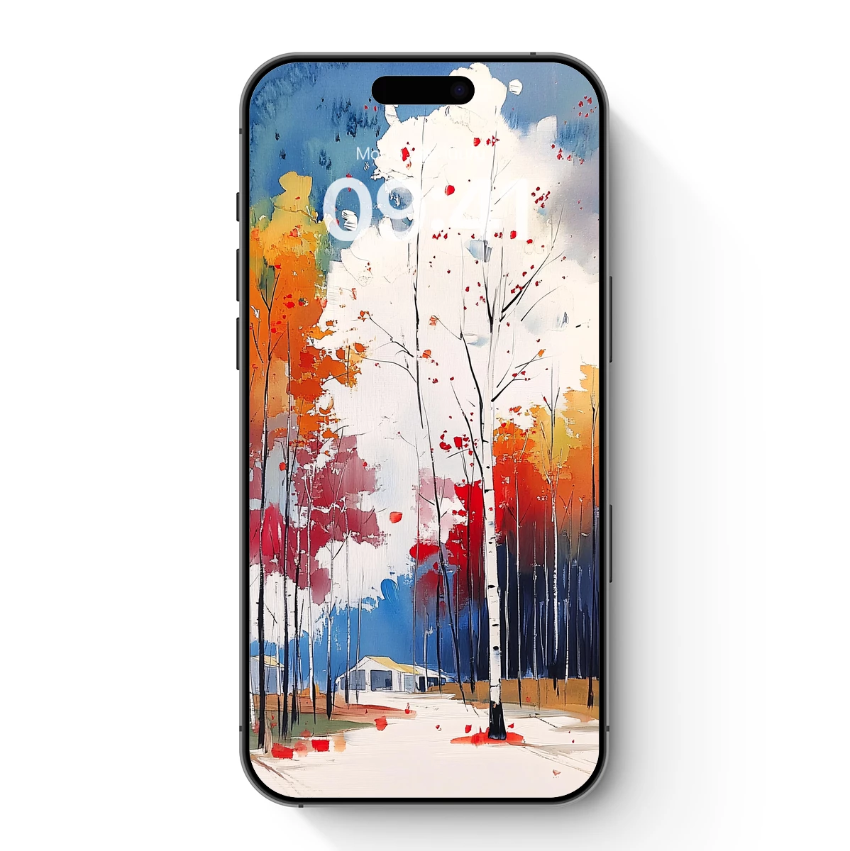 Autumn Birch Symphony