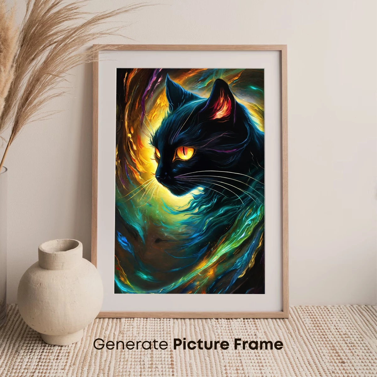 Cosmic Cat: A Whirlwind of Vibrant Nebulae - Image 7