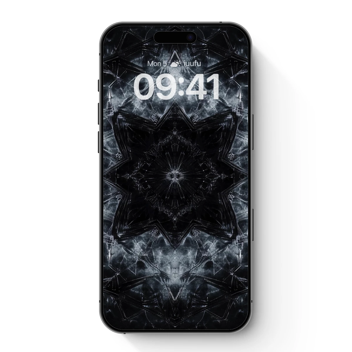 Ethereal Crystal Mandala: A Symphony of Symmetry and Shadow