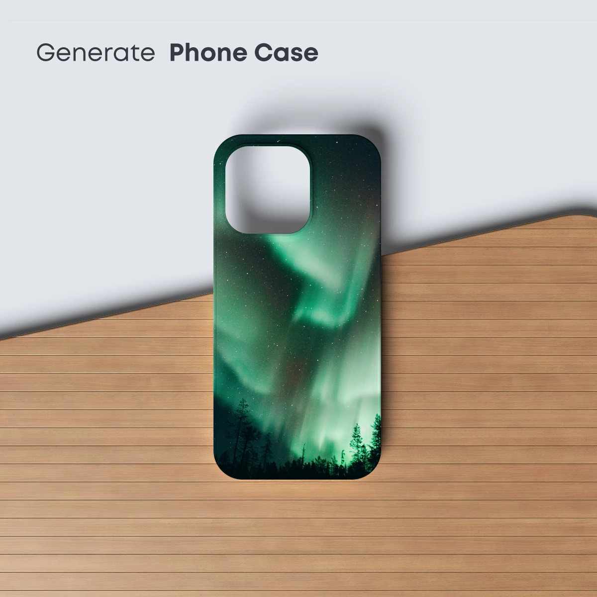 Ethereal Aurora: Forest Night Symphony - Image 3