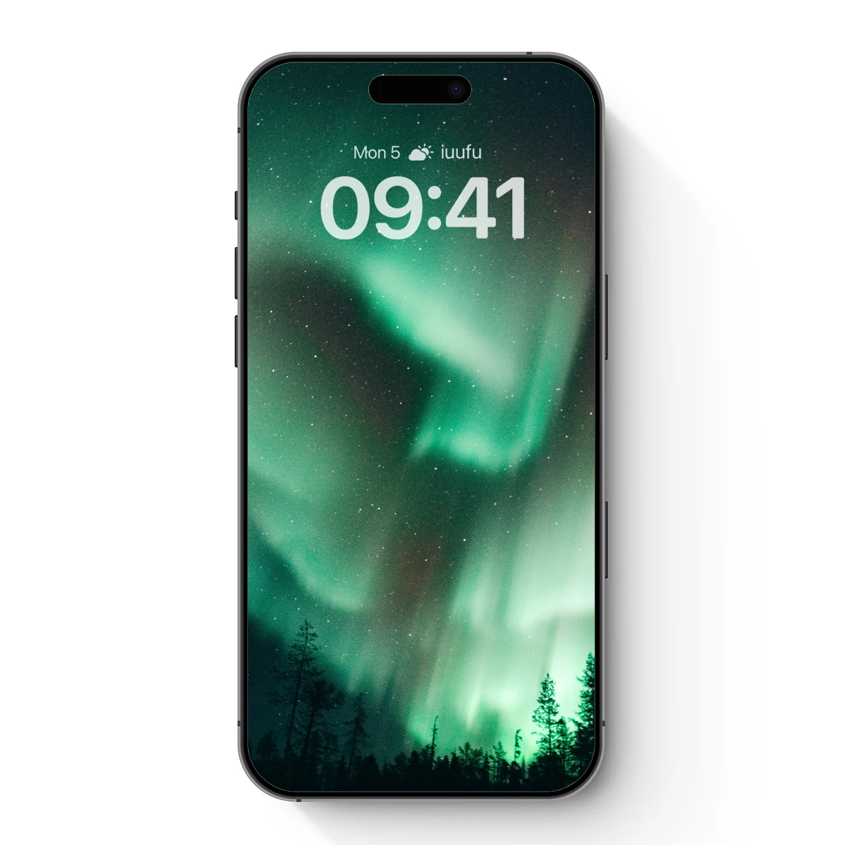 Ethereal Aurora: Forest Night Symphony