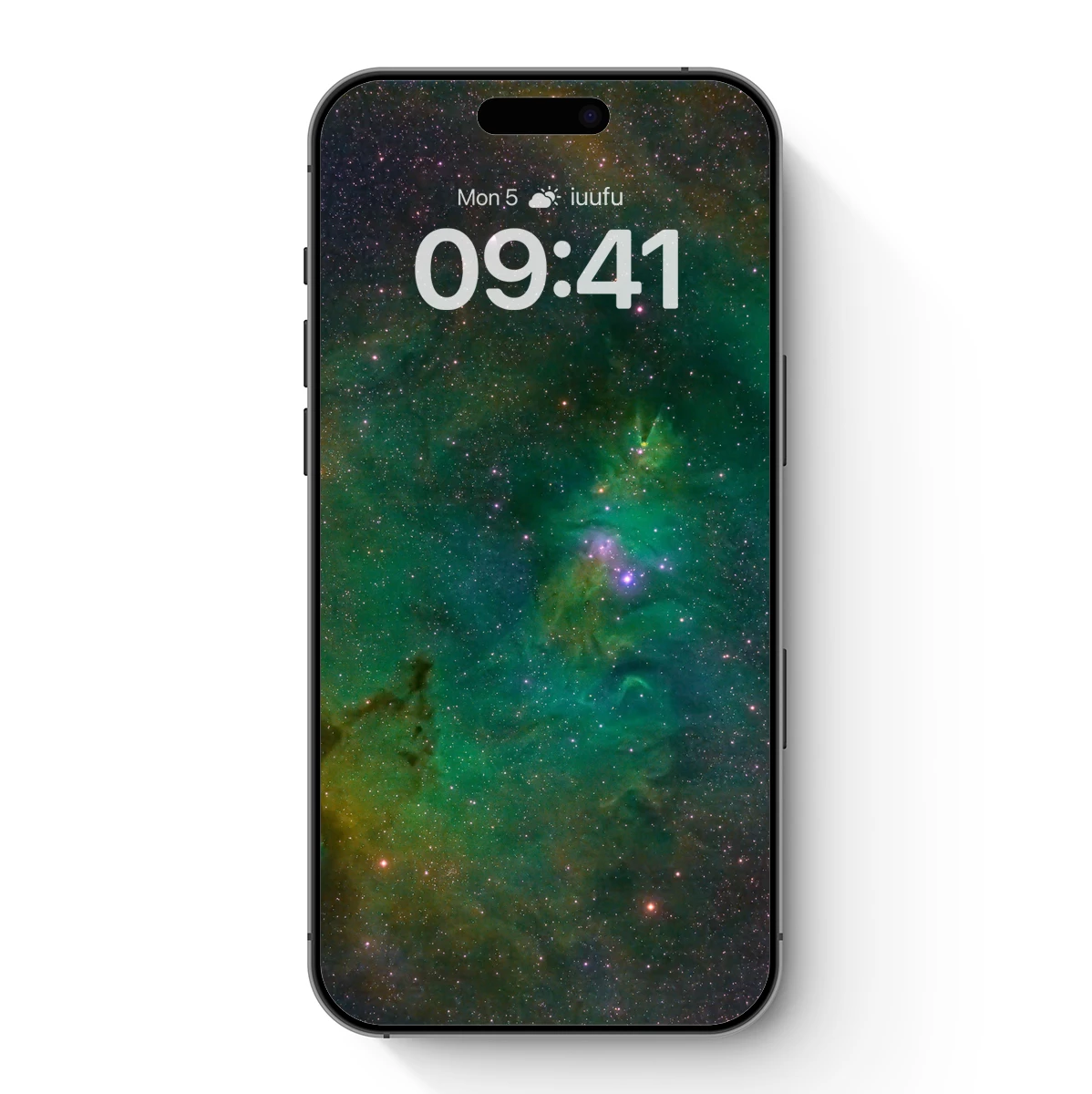 Cosmic Emerald Nebula: A Stellar Symphony