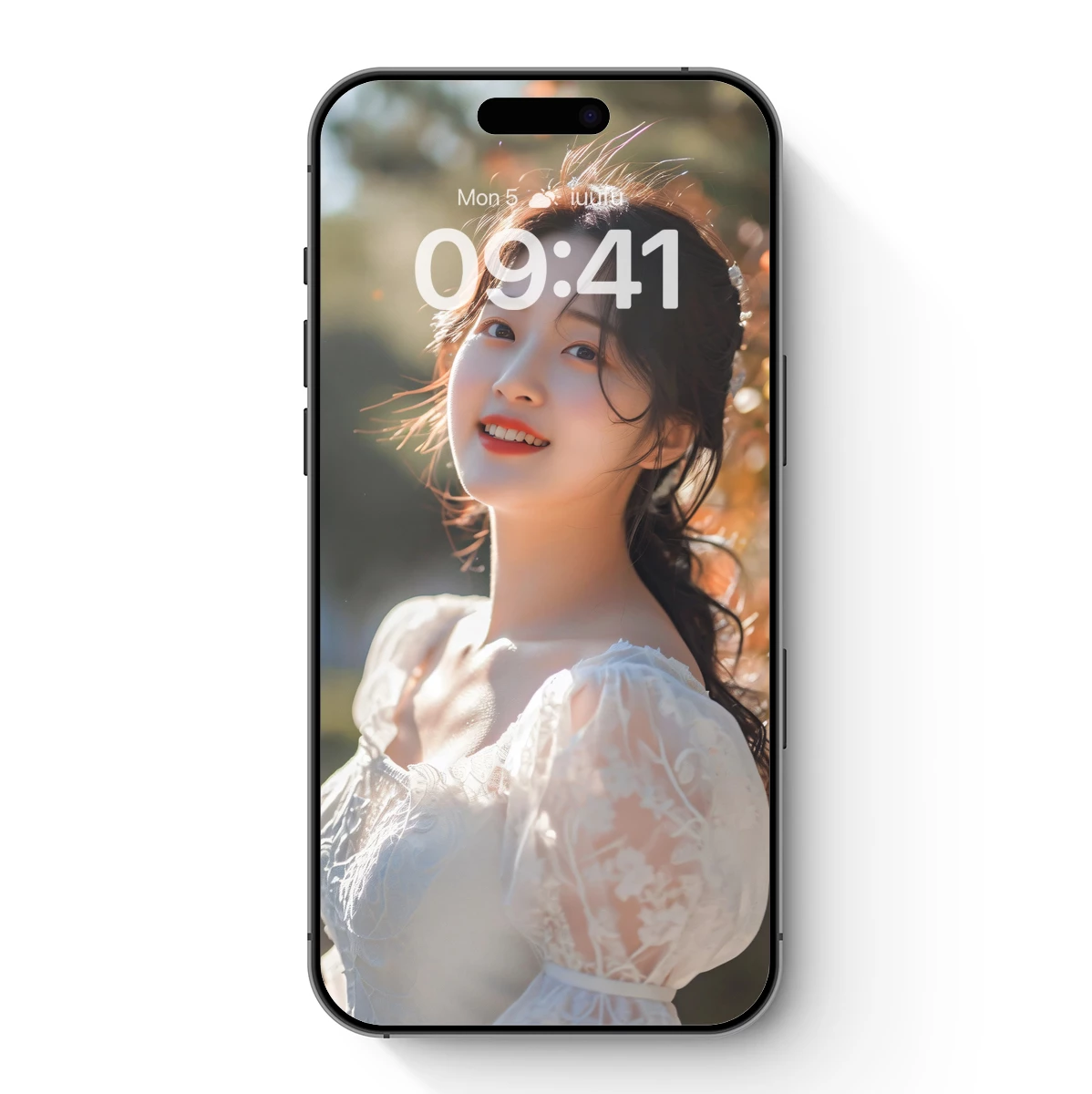 Ethereal Garden Muse in Lace