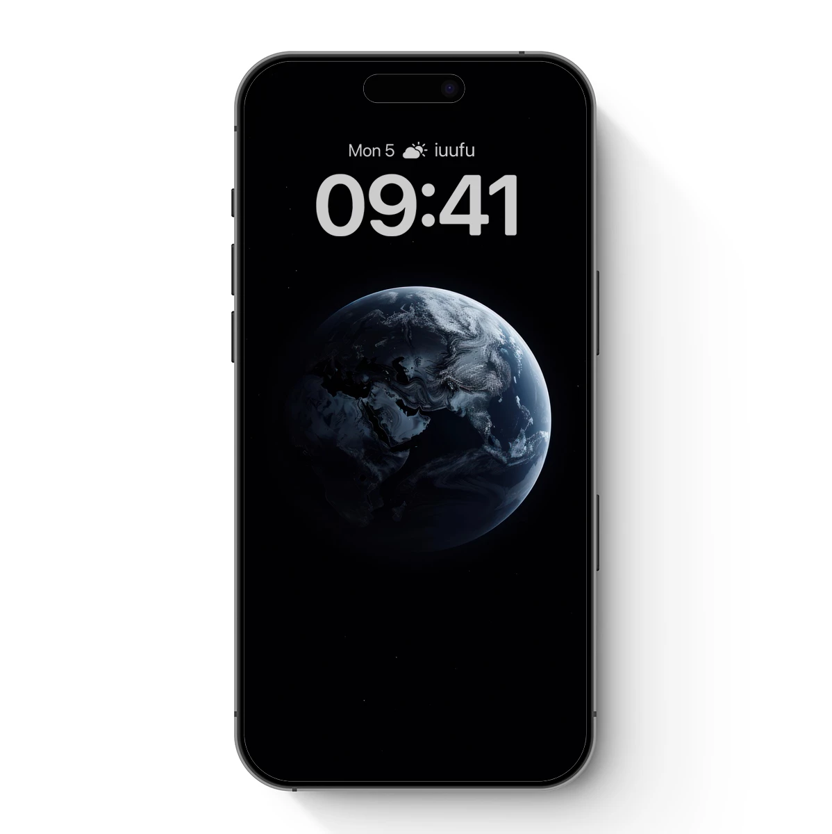 Eternal Midnight Globe: Earth's Serene Shadow