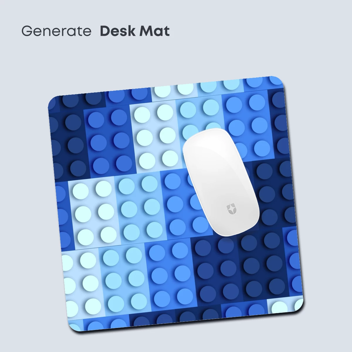 Blue Gradient Grid: A Modern Pixel Art Symphony - Image 4