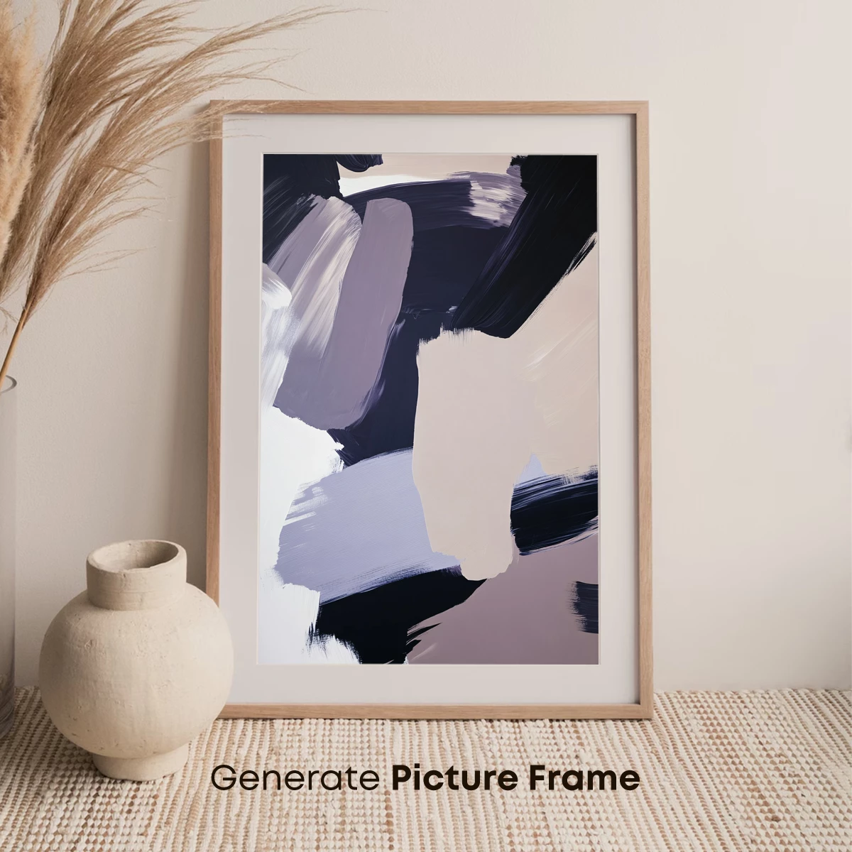 Abstract Brushstroke Symphony - Image 7