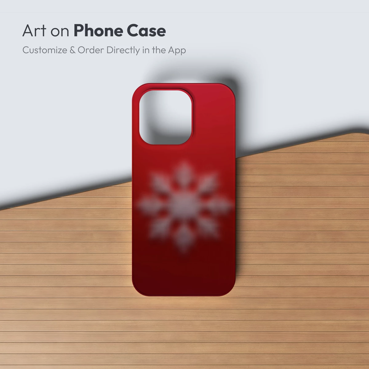 Blurred Snowflake Elegance - Image 2