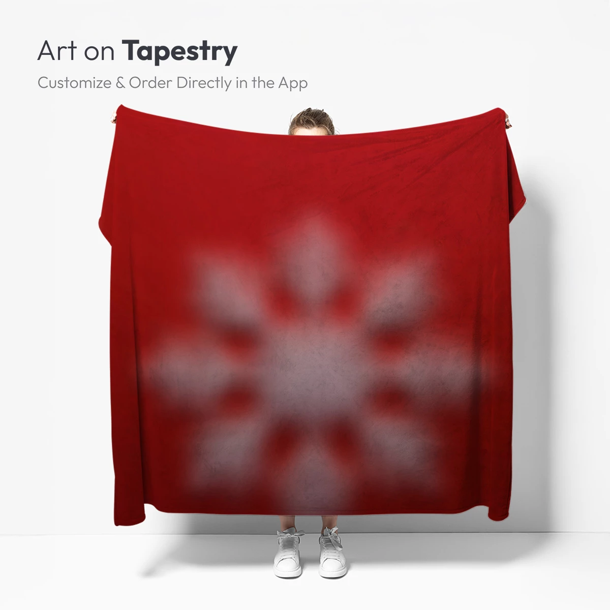 Blurred Snowflake Elegance - Image 4