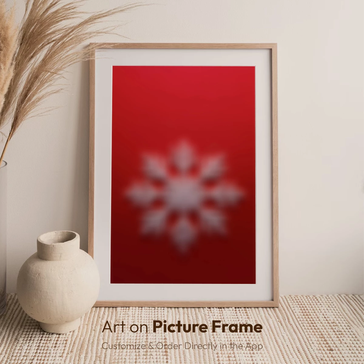 Blurred Snowflake Elegance - Image 6