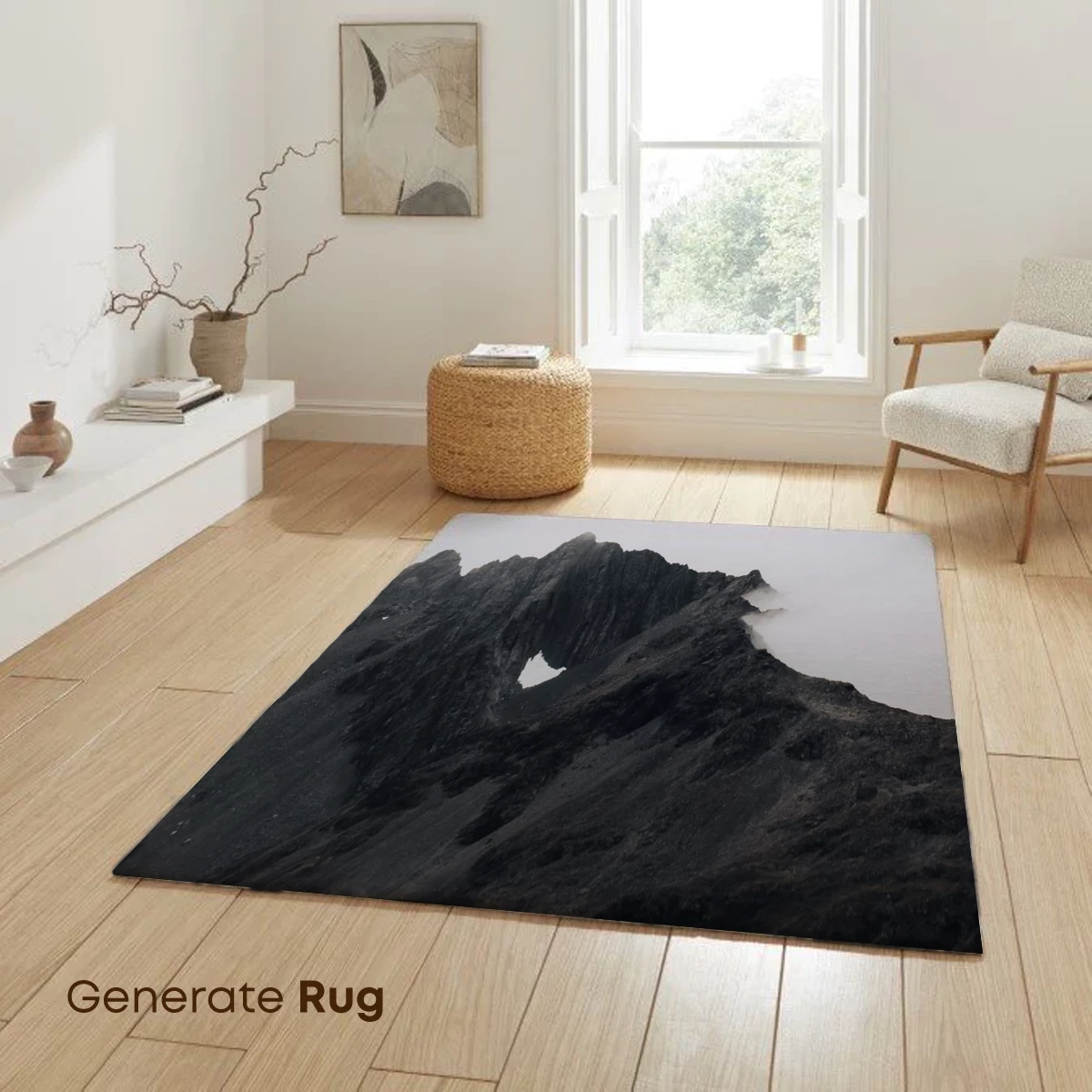 Misty Mountain Majesty: Veiled Peaks in Clouds - Image 6