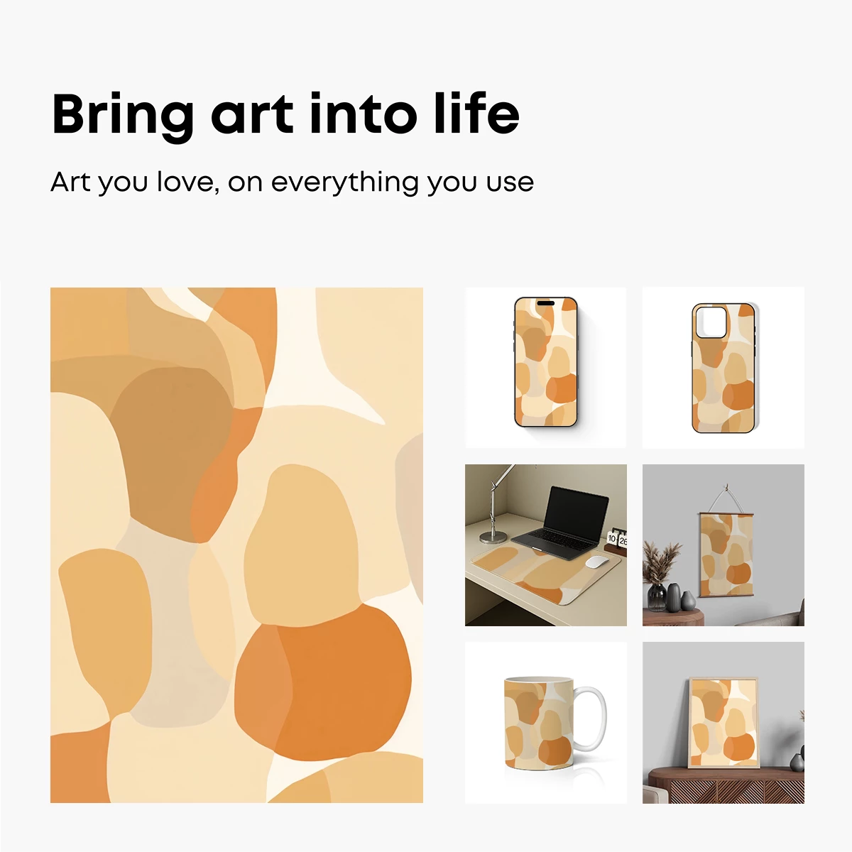 Abstract Terra Cotta Flow - Image 2