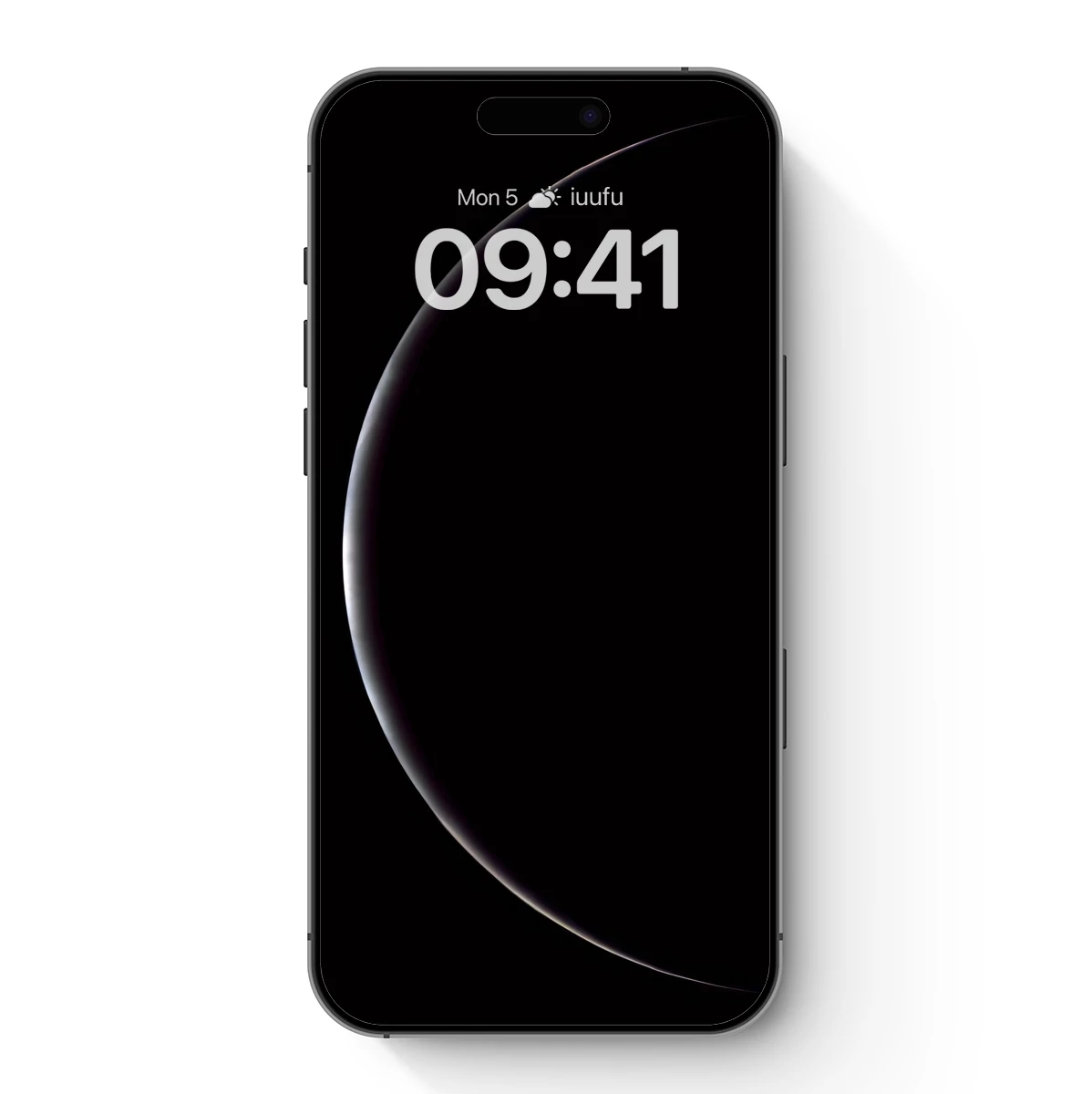 Eclipse of Solitude: Celestial Crescent