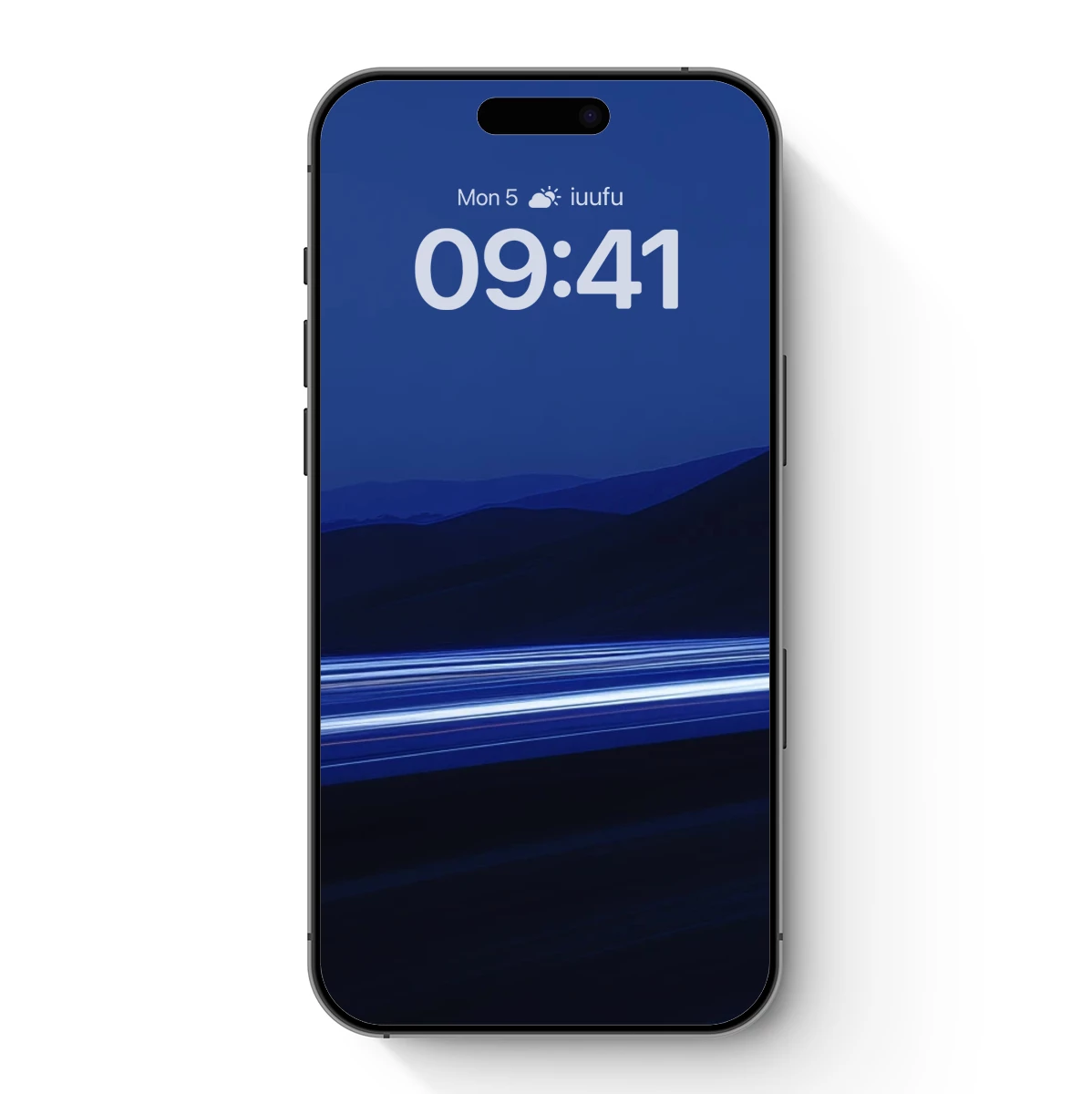 Night Road Symphony: Light Trails in Serene Blue - Image 7