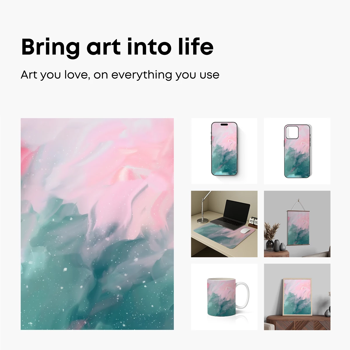 Ethereal Mist: Pastel Dreamscape - Image 2