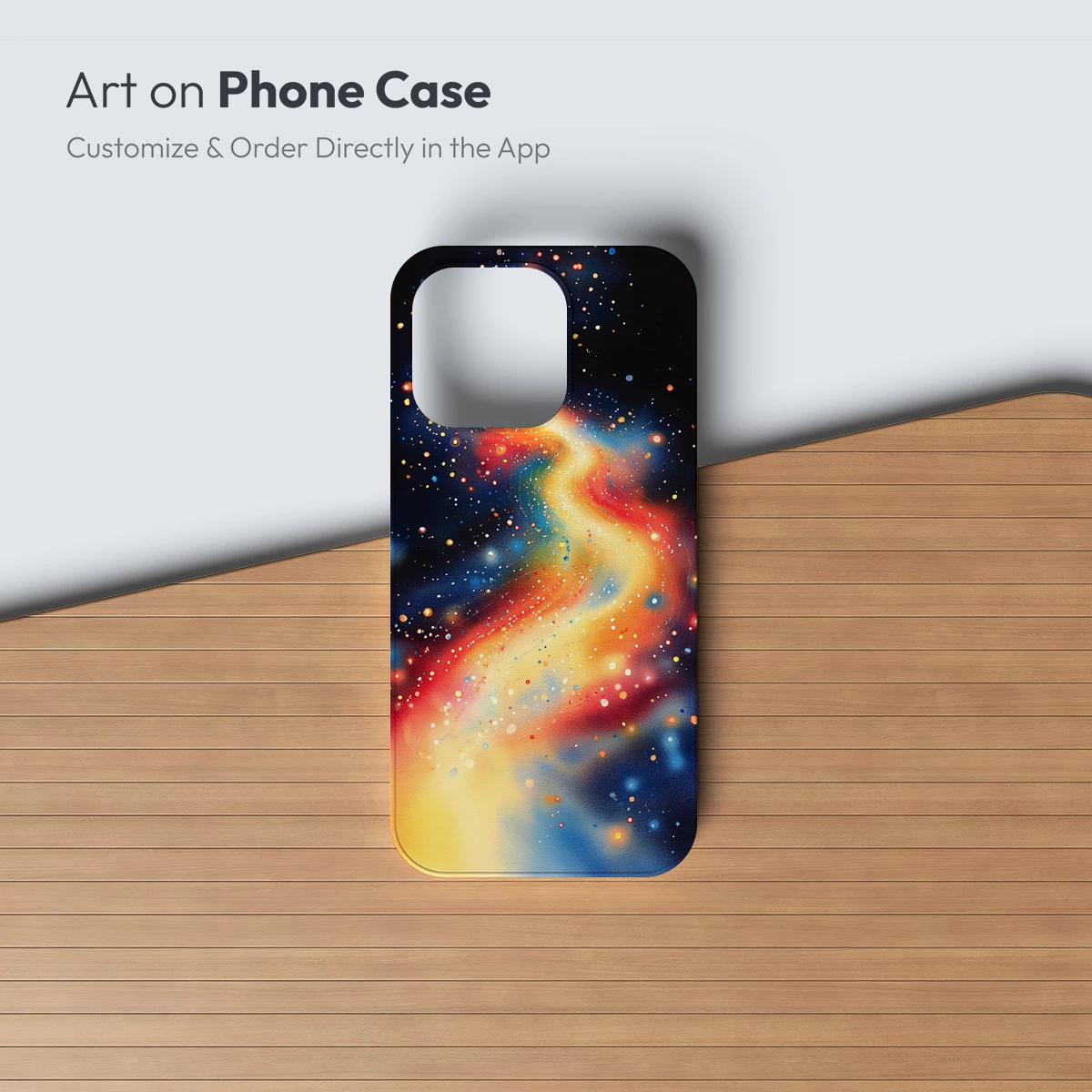 Cosmic Fire Dance: Abstract Nebula Art - Image 3