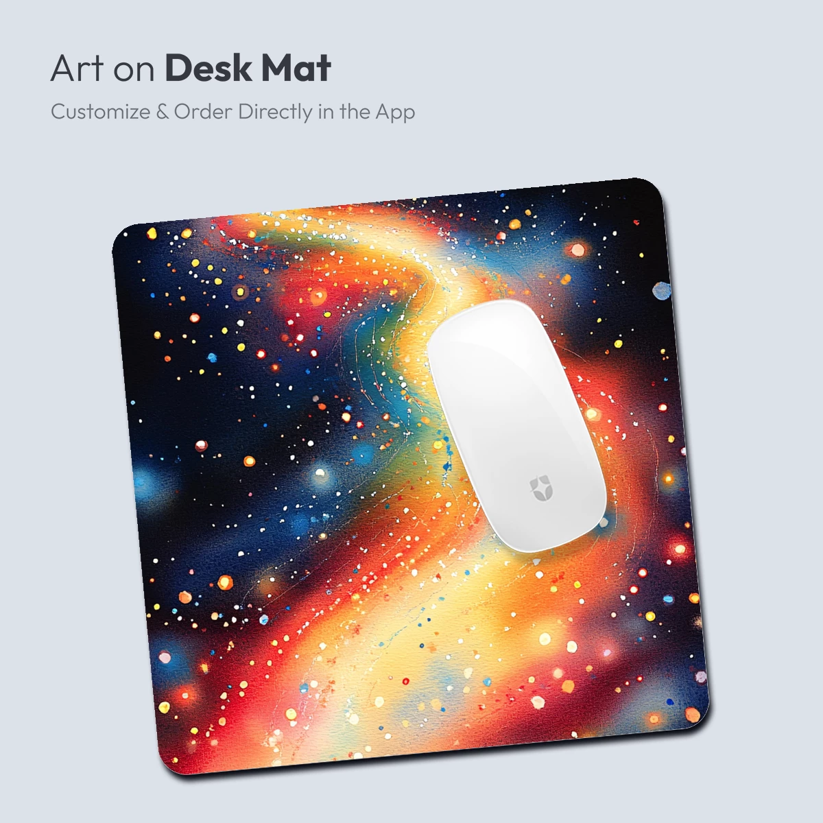 Cosmic Fire Dance: Abstract Nebula Art - Image 4