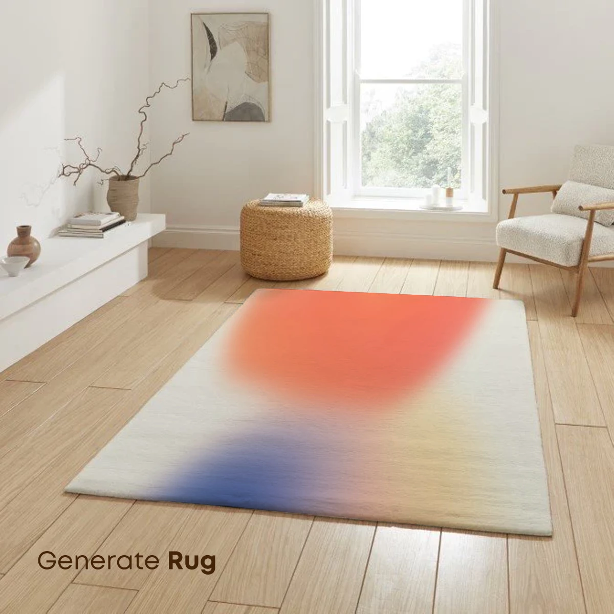 Blurred Harmony: Colorful Abstract Blob Art - Image 6