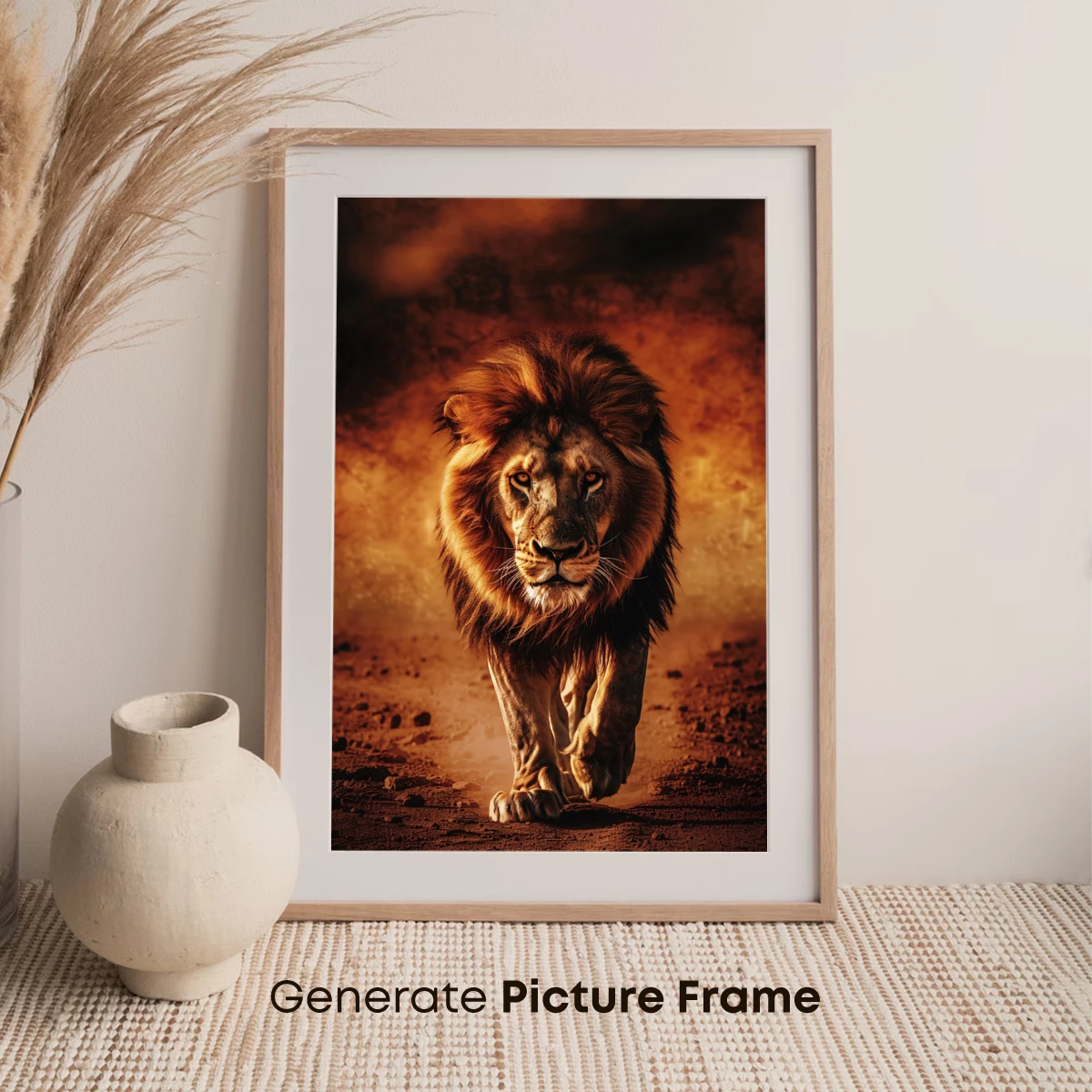 Majestic Lion in Golden Dawn - Image 7