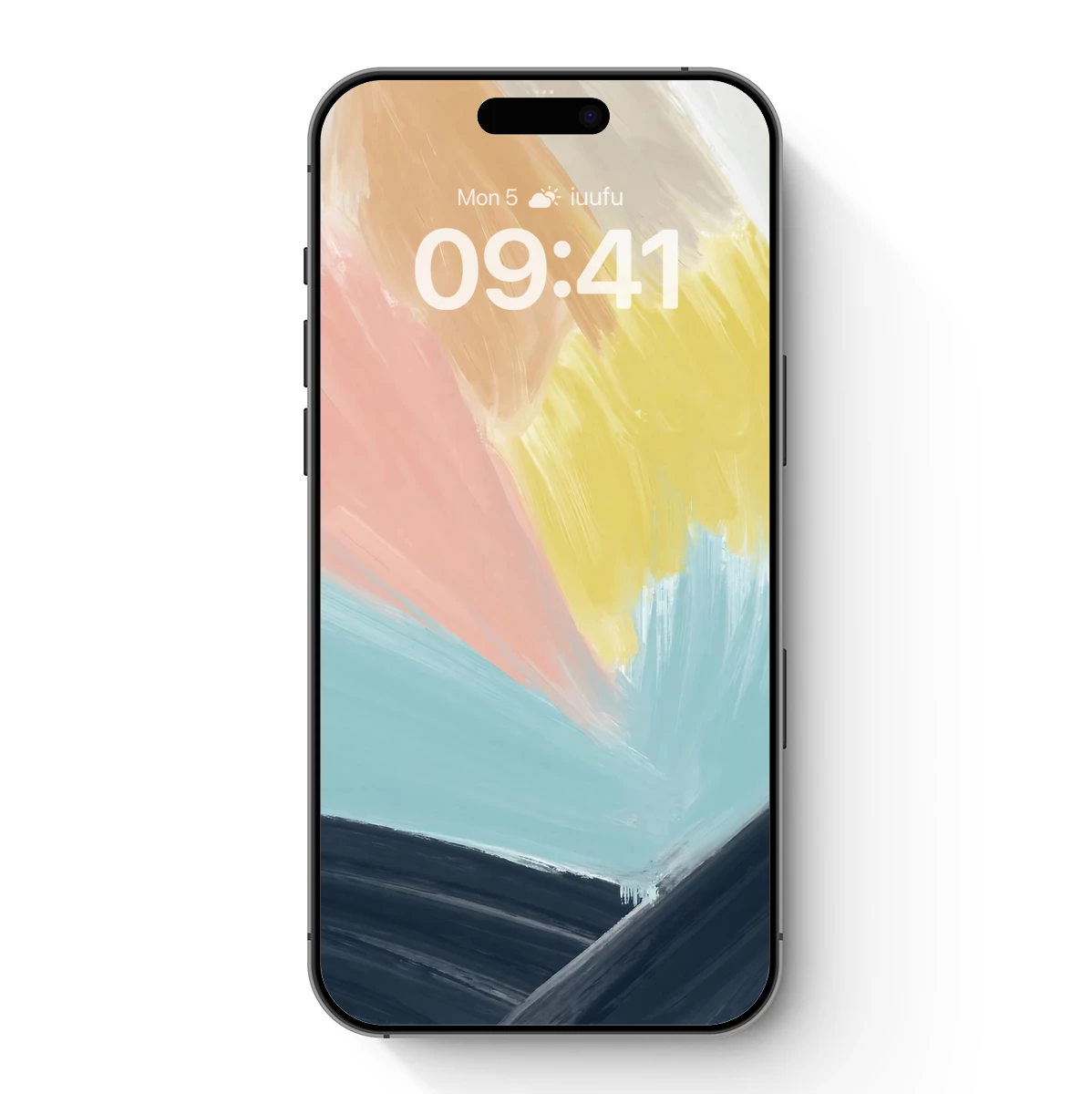 Abstract Brushstroke Symphony