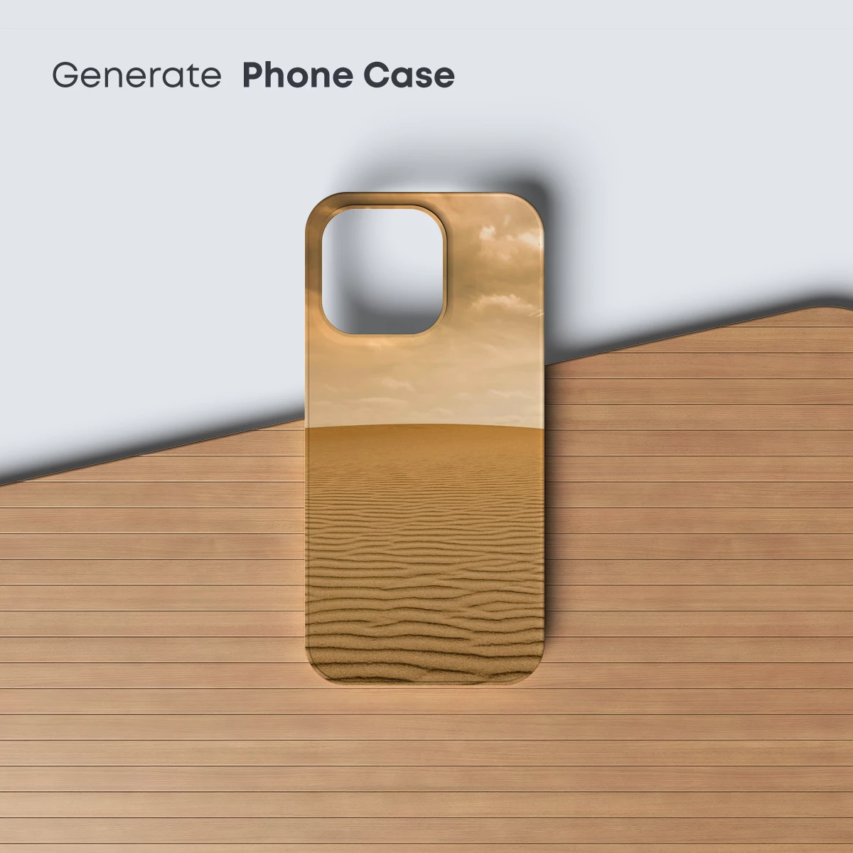 Golden Sands: A Desert Symphony in Ripples - Image 3