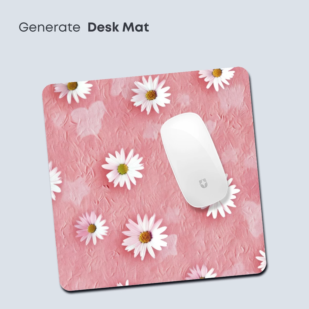 Daisy Delight on Blush Canvas - Image 4