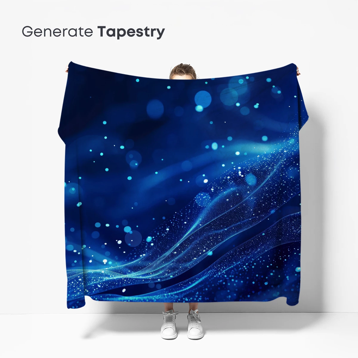 Blue Nebula Whispers: Cosmic Dust Trails - Image 5