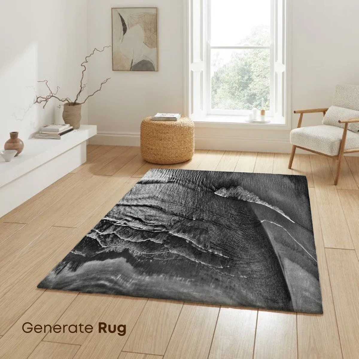 Ethereal Tidal Waves: Monochrome Ocean Symphony - Image 6