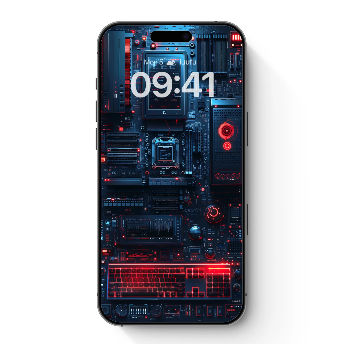 Cybernetic Circuit Symphony: Futuristic Tech Art