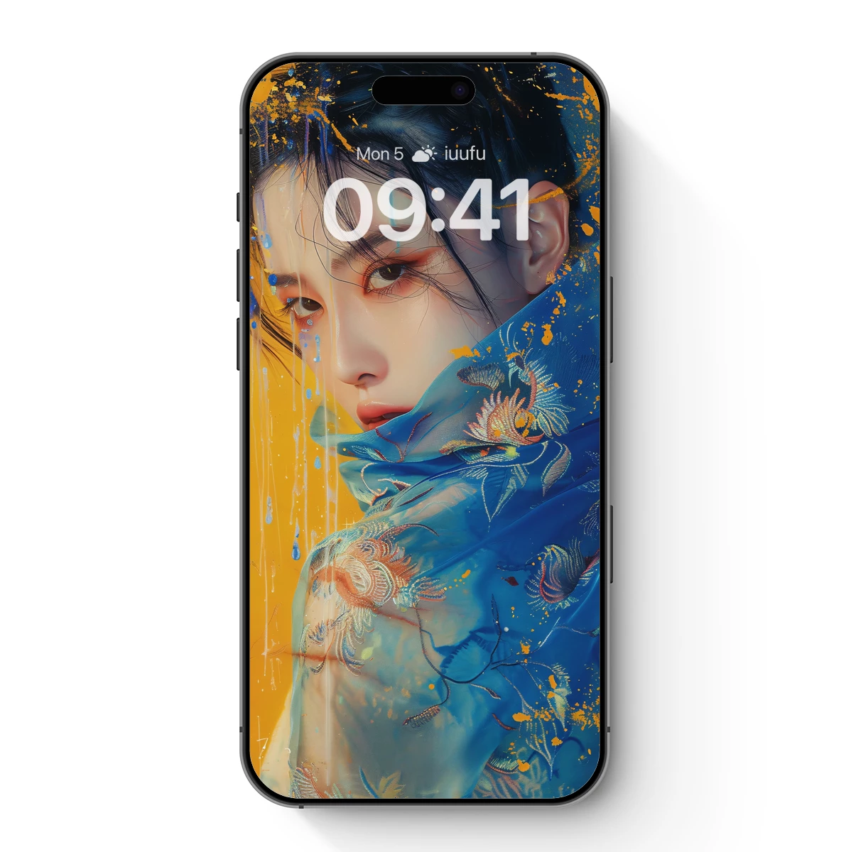 Ethereal Phoenix Embrace: Fusion of Silk and Spirit