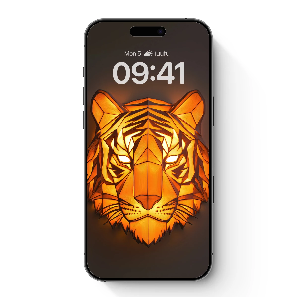 Geometric Tiger Glow: Illuminated Origami Art Geometric Tiger Glow: Illuminated Origami Art