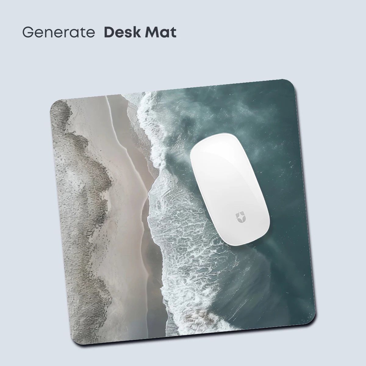 Aerial Serenity: Ocean Waves Embrace the Shoreline - Image 4