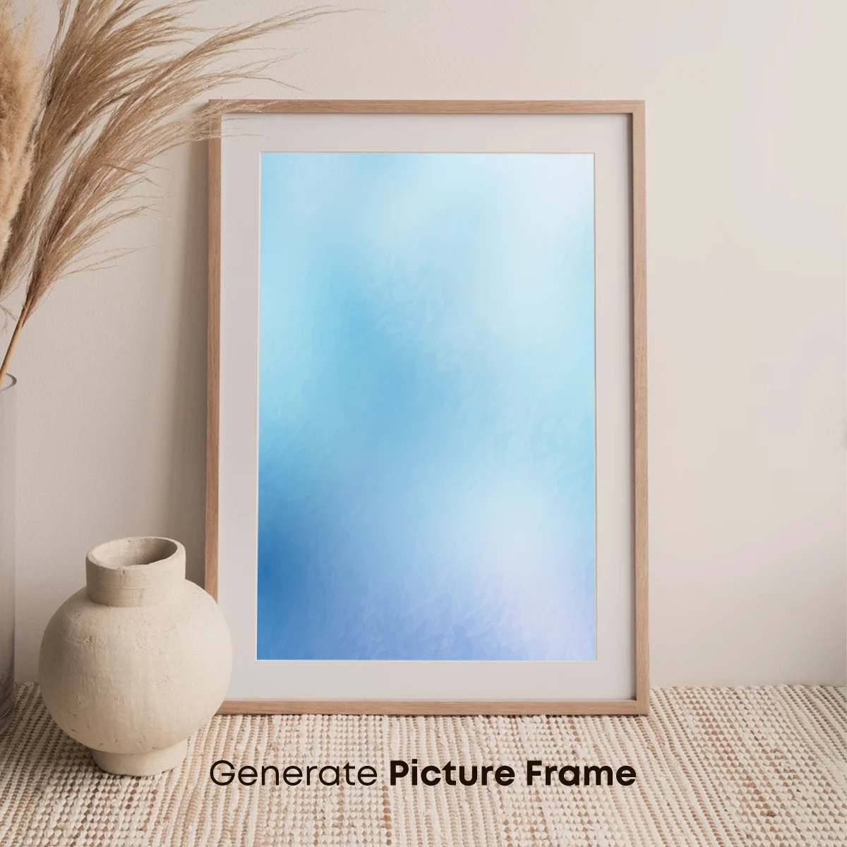 Ethereal Blue Gradient: A Digital Watercolor Symphony - Image 7