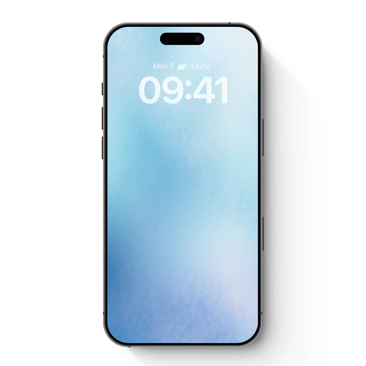 Ethereal Blue Gradient: A Digital Watercolor Symphony