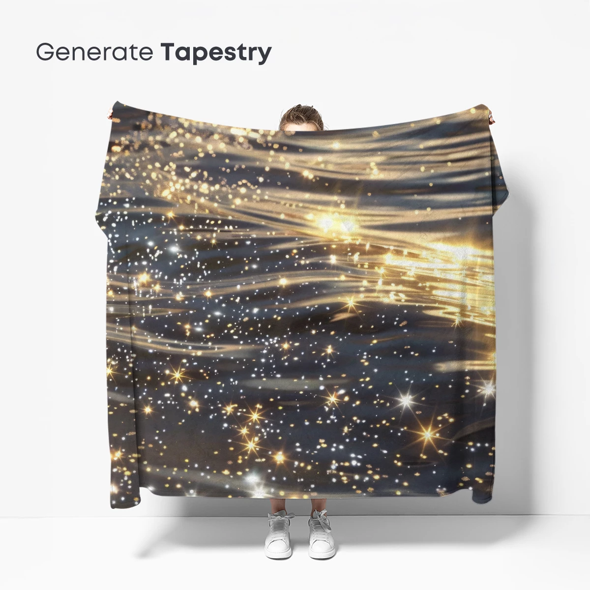 Golden Ripple Symphony: Sunlit Water Sparkle - Image 5