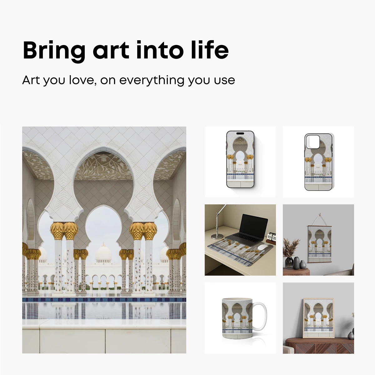 Eternal Arches: A Symphony of Light and Symmetry - Image 2