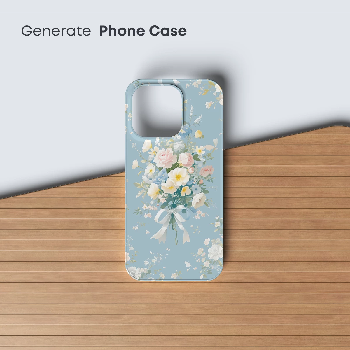 Ethereal Bouquet: Soft Pastel Floral Harmony - Image 3
