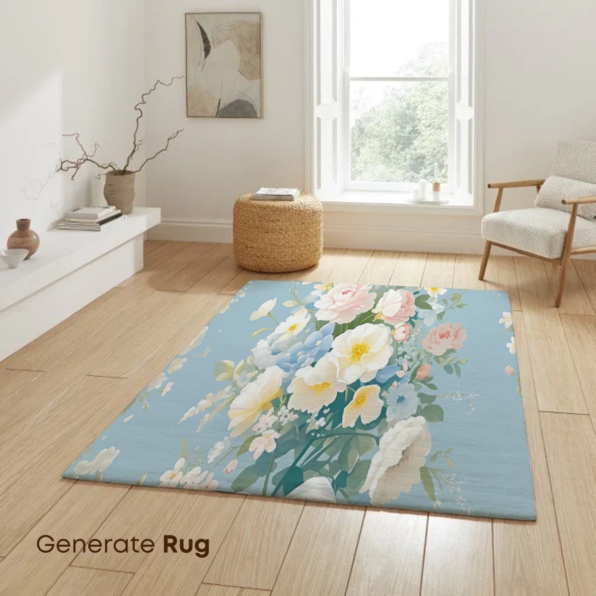 Ethereal Bouquet: Soft Pastel Floral Harmony - Image 6