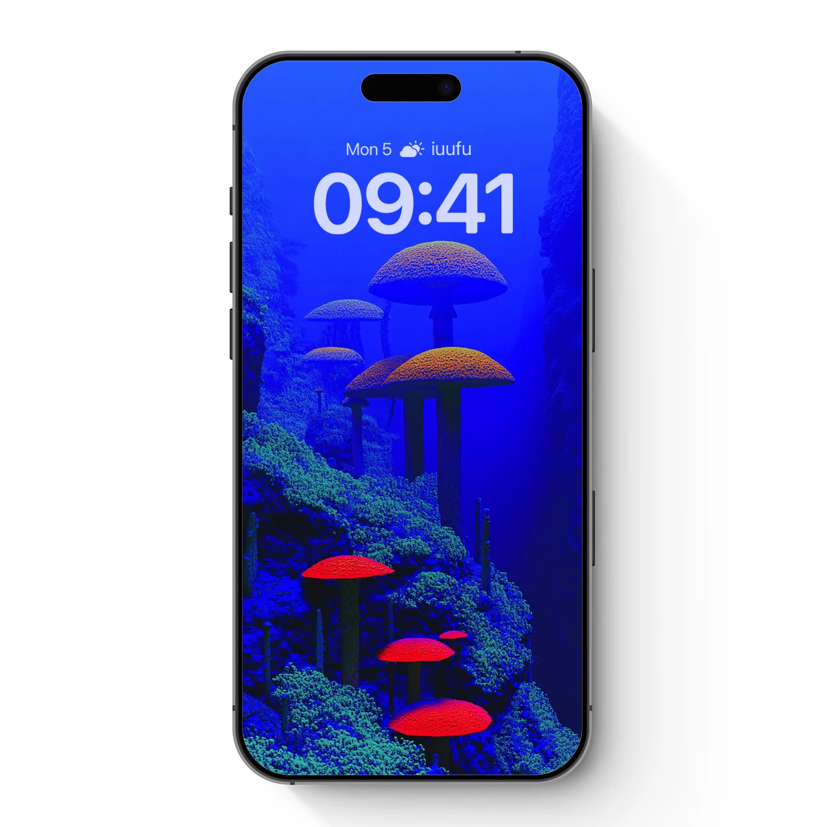 Enchanted Mushroom Forest: Neon Dreamscape