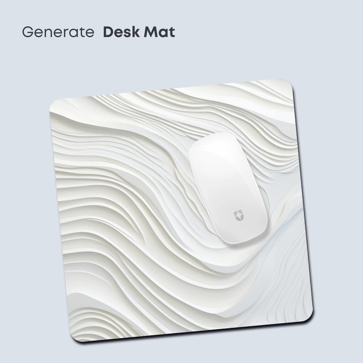 Elegant White Waves: A Sculptural Symphony - Image 4