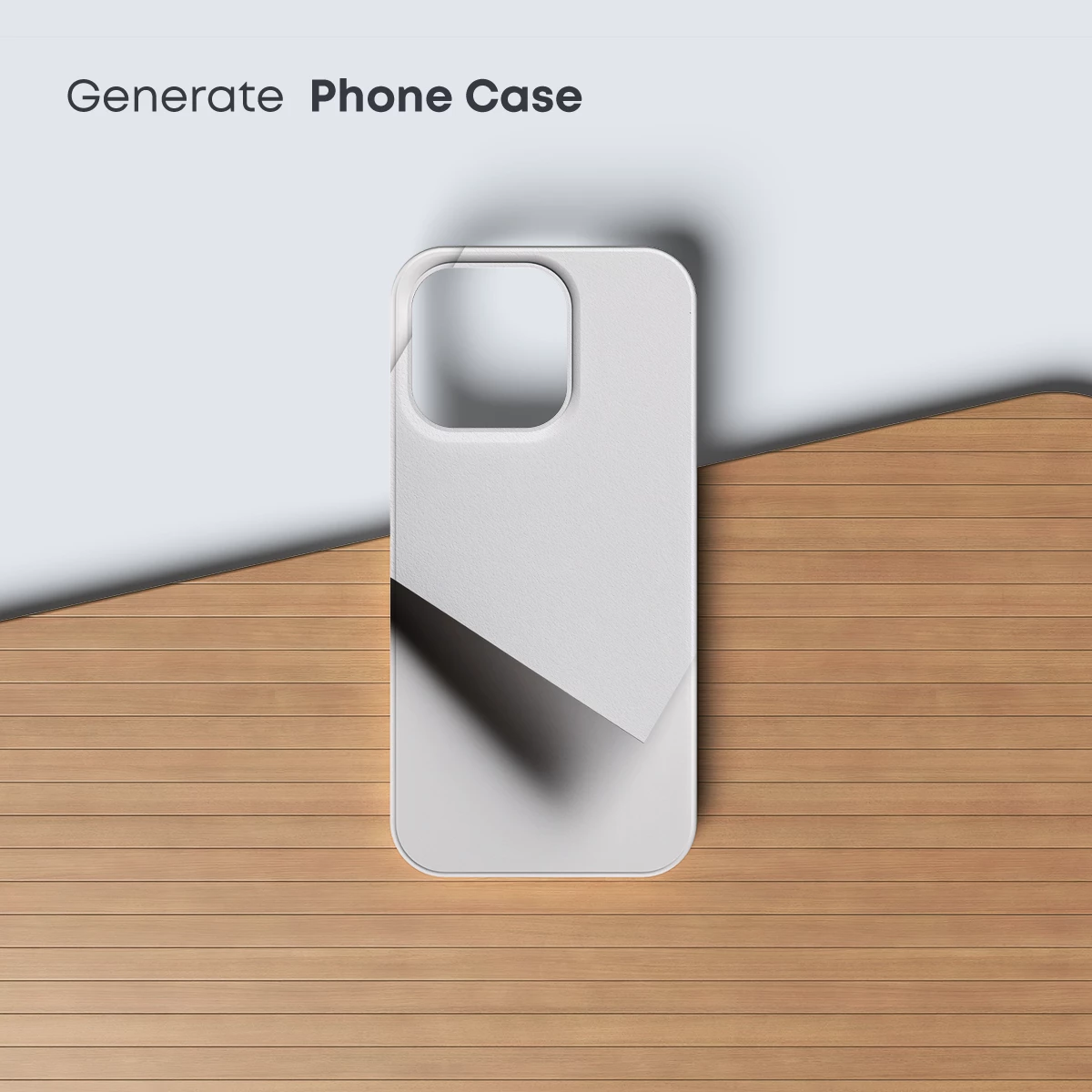 Elegant Shadow Play on White Canvas - Image 3