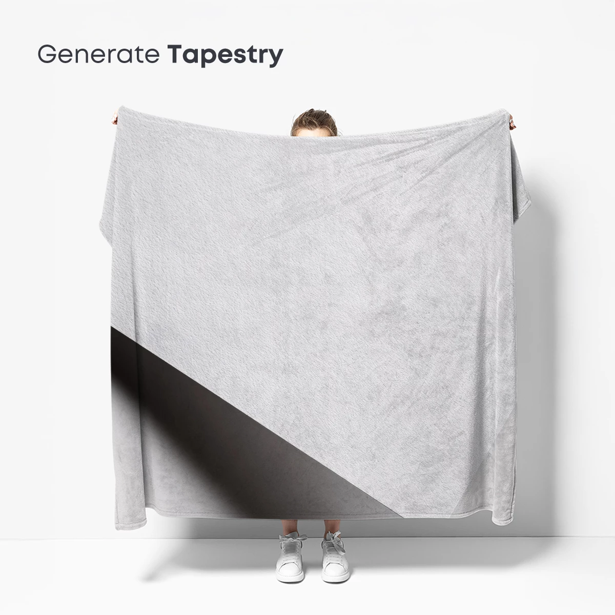 Elegant Shadow Play on White Canvas - Image 5