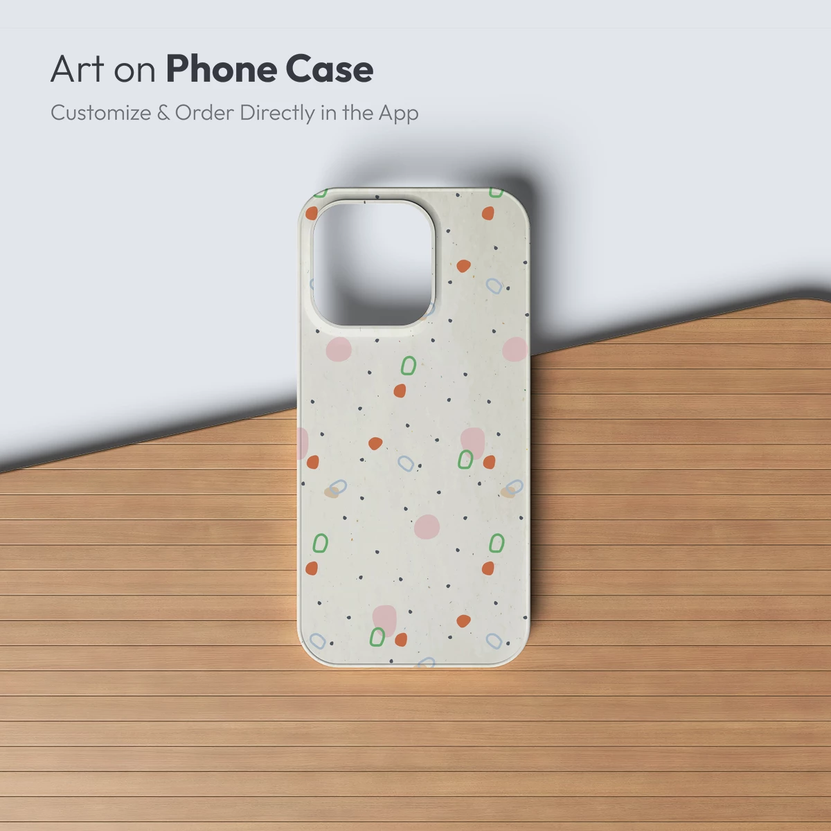 Dot Harmony: Abstract Speckles and Circles - Image 3