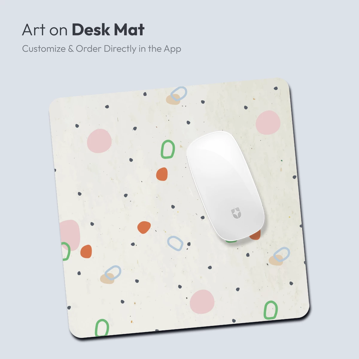 Dot Harmony: Abstract Speckles and Circles - Image 4