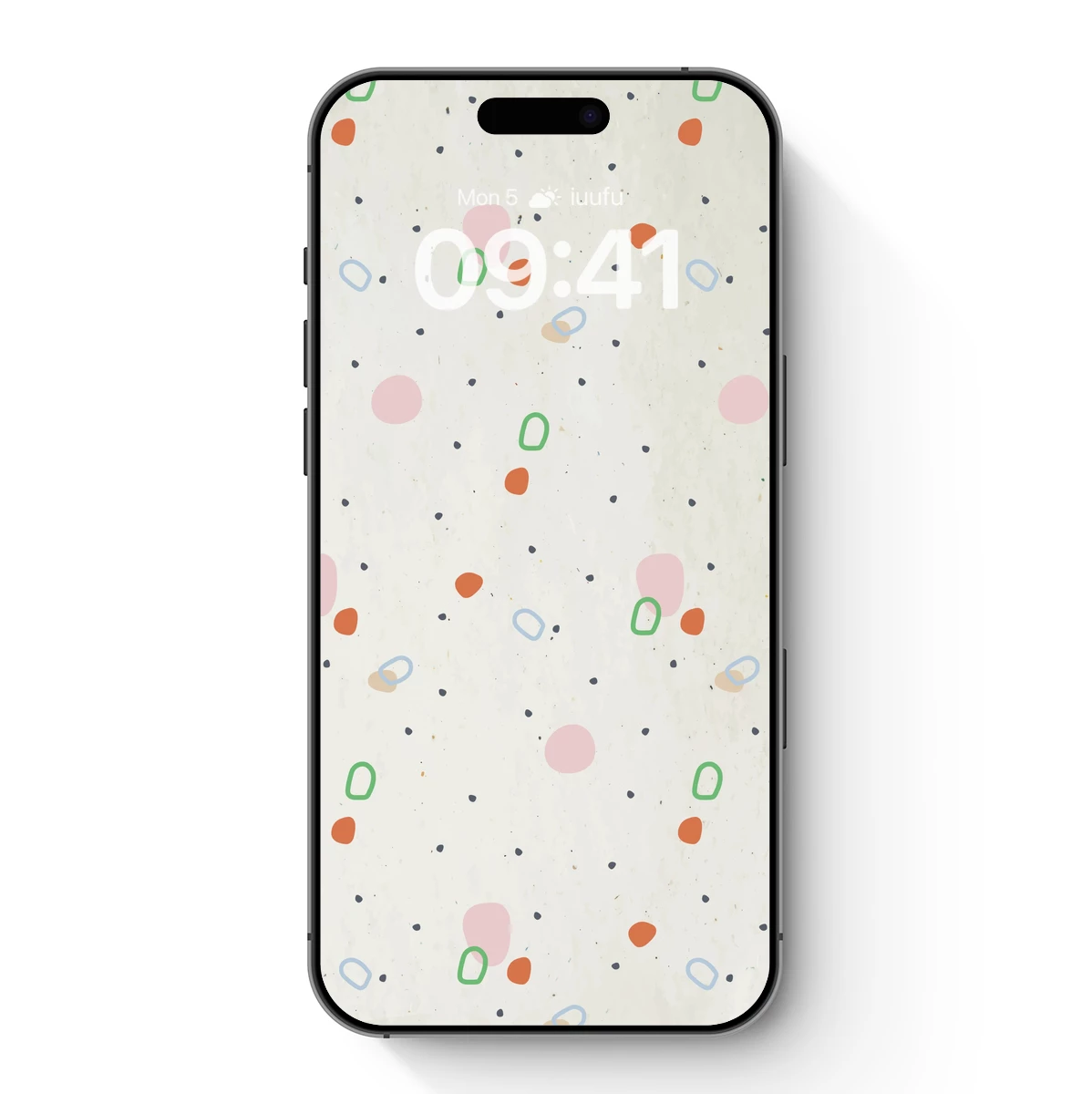 Dot Harmony: Abstract Speckles and Circles